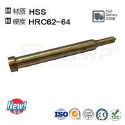 hss cylindrical head punch with ejector pin
